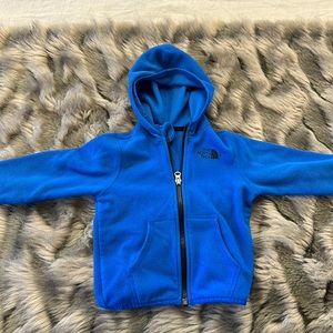 infant 18-24 month NORTH FACE FLEECE HOODIE